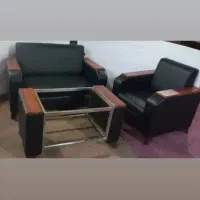 حراج مبل چرم نمایشگاه|مبلمان اداری|اهواز, کوی طلاب|دیوار