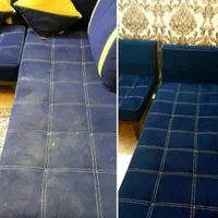 مبلشویی خوشخواب فرش توسط خانوم با موادنانو|خدمات نظافت|کیش, |دیوار