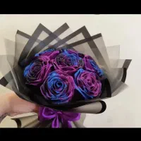 گل روبانی فول شاین و ساده|گل مصنوعی|بروجرد, |دیوار