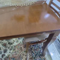 میز نهار خوری 6  نفره کاملا چوب|میز و صندلی غذاخوری|بوکان, |دیوار