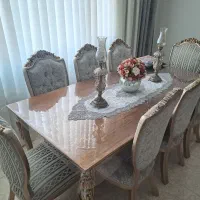میز ناهار خوری ۸ نفره سلطنتی