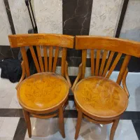۲عدد صندلی لهستانی (انتیک با قدمت ۷۰ساله)|کلکسیون اشیاء عتیقه|تهران, گلستان (شهرک راه آهن)|دیوار