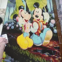 فرش فانتزی ۴ متری عروسکی در حد نو بدون ایراد