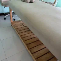 تخت چوبی همراه ترالی ست