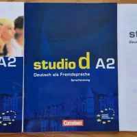 مجموعه کامل کتابهای آلمانی Studio d A2 کاملاً نو