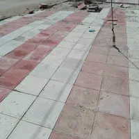 اجرای محوطه سازی سنگ چینی و جدول.کفپوش|خدمات پیشه و مهارت|شادگان, |دیوار