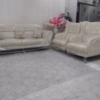 مبلمان چستر هفت نفره کم جا مناسب جهیزیه|مبلمان خانگی و میز عسلی|تهران, ابوذر|دیوار