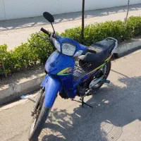 موتور بی کلاچ رنگ آبی مدل 90|موتورسیکلت|بابل, |دیوار