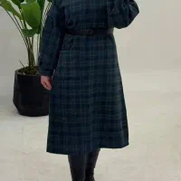 کفتان کمربندی/کفتان پاییزه/چارخونه پشمی|لباس|قم, باغ شازده|دیوار