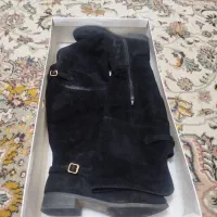 پوتین بلند جیر مشکی