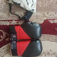دستکش بوکس به همراه ضربه گیر|تجهیزات ورزشی|رشت, سلیمانداراب|دیوار