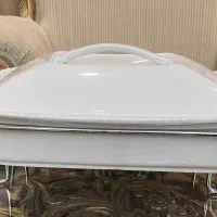 مرغ خوری و شمعدان کریستال