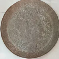 سینی مسی کاردست، هاون برنجی قدیمی، شمعدان