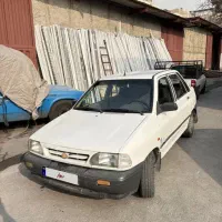 پراید ۸۸ سفید دوگانه شرکتی استثنایی