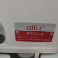 چرخ خیاطی سرنخ زن وسردوز آلفا 4 نخ|چرخ خیاطی و ریسندگی|بندر امام خمینی, |دیوار