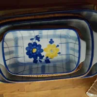 چینی گل پنبه مرغ خوری.3سایز
