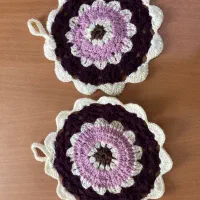 دستگیره آشپزخانه قلاب بافی