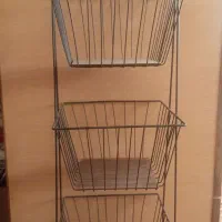 سبد سیب وپیاز نو،سه طبقه