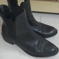 دو جفت نیم بوت زنانه چرم سایز ۳۸|کیف، کفش، کمربند|نهاوند, |دیوار