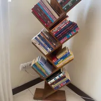 قفسه کتاب مدل درختی