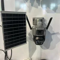 دوربین مداربسته تکنولوژی مدرن و دوربین پنل خورشیدی