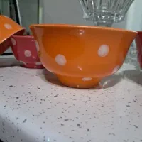 کاسه چینی طرح خالخالی جدید|ظروف سرو و پذیرایی|لنگرود, |دیوار