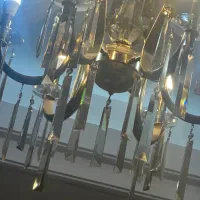 لوستر کریستالی کلاسیک شیک|لوستر و چراغ آویز|تهران, مجیدآباد|دیوار