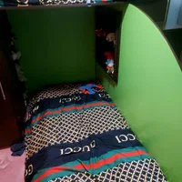 تخت دوطبقه کمد و باکس دار|تخت و سرویس خواب|آبادان, |دیوار