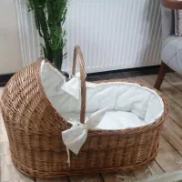 سبد حصیری نوزاد|تخت و صندلی بچه|یزد, |دیوار