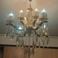 لوستر برنجی با روکش آب طلا