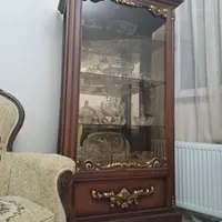 بوفه چوب راش پشت آیینه دار|بوفه، ویترین، کنسول|تهران, ائمه اطهار|دیوار