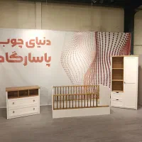 سرویس رومانتیک ترکیب چوب وام دی اف رنگ پلی اورتان|تخت و سرویس خواب|تهران, اتحاد|دیوار