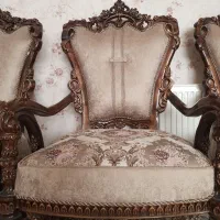 مبل ۹ نفره سلطنتی کاملا نو زیر قیمت|مبلمان خانگی و میز عسلی|اصفهان, همدانیان|دیوار