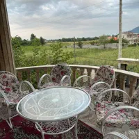 اجاره ویلا استخر دار رو به شالیزار 058|اجارهٔ کوتاهمدت ویلا و باغ|شفت, |دیوار