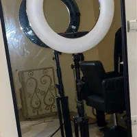 رینگ لایت بزرگ بدون باتری و هولدر