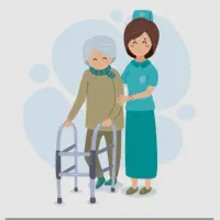 پرستار برای مادر سالمند