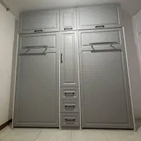 کمددیواری وتخت کمجا ومیز کامپیوتر مدل j5 طوسی کشو|تخت و سرویس خواب|تهران, کیانشهر|دیوار