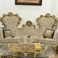 ست کامل مبلمان ۹نفره/میز ناهارخوری ۸نفره/ویترین|مبلمان خانگی و میز عسلی|تهران, سازمان برنامه جنوبی|دیوار