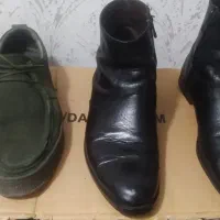 دو جفت کفش چرم سالم