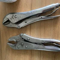 دو عدد انبر قفلی آمریکایی سالم در حد نو