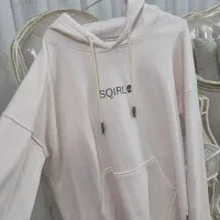 هودی سفید کرمی‌ گرم بالا قیمت واقعا پایین