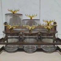 ست پاسماوری طرح گوزن