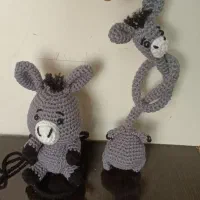 عروسک بافتنی|صنایع دستی و سایر لوازم تزئینی|گلبهار, شهر جدید گلبهار|دیوار