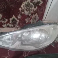 دو جفت چراغ عقب وجلوی ۲۰۶|قطعات یدکی و لوازم جانبی|خرمشهر, |دیوار