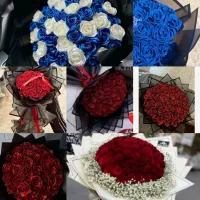 انواع دسته گل باکس گل مناسب هدیه، تولد، سوپرایز و.