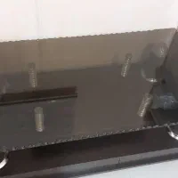 میز وسط و ۴ عدد عسلی ام دی اف و شیشه|مبلمان خانگی و میز عسلی|ایلام, |دیوار