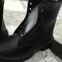 نیم بوت مشکی سایز ۳۷،۳۸|کیف، کفش، کمربند|بهارستان, |دیوار