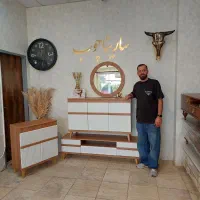 اینه و کنسول / لوتوس تمام MDF/ کیفیت A++|بوفه، ویترین، کنسول|تهران, شهرک ولیعصر شمالی|دیوار
