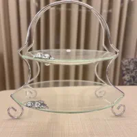 ظرف بلور دو طبقه