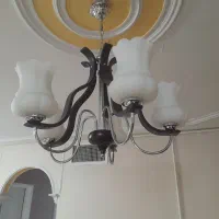 لوستر ۵ شاخه ۳ عدد|لوستر و چراغ آویز|کرج, شهرک بنفشه|دیوار